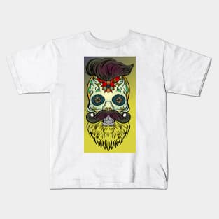Sugar Skull 29 (Style:25) Kids T-Shirt